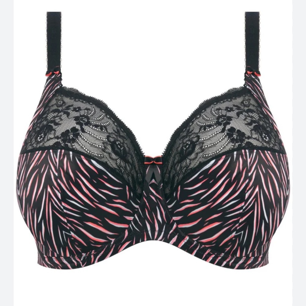Elomi Morgan Serengeti 3 part cup Full Figure Underwire Bras 38DDD $78 - Picture 4 of 11